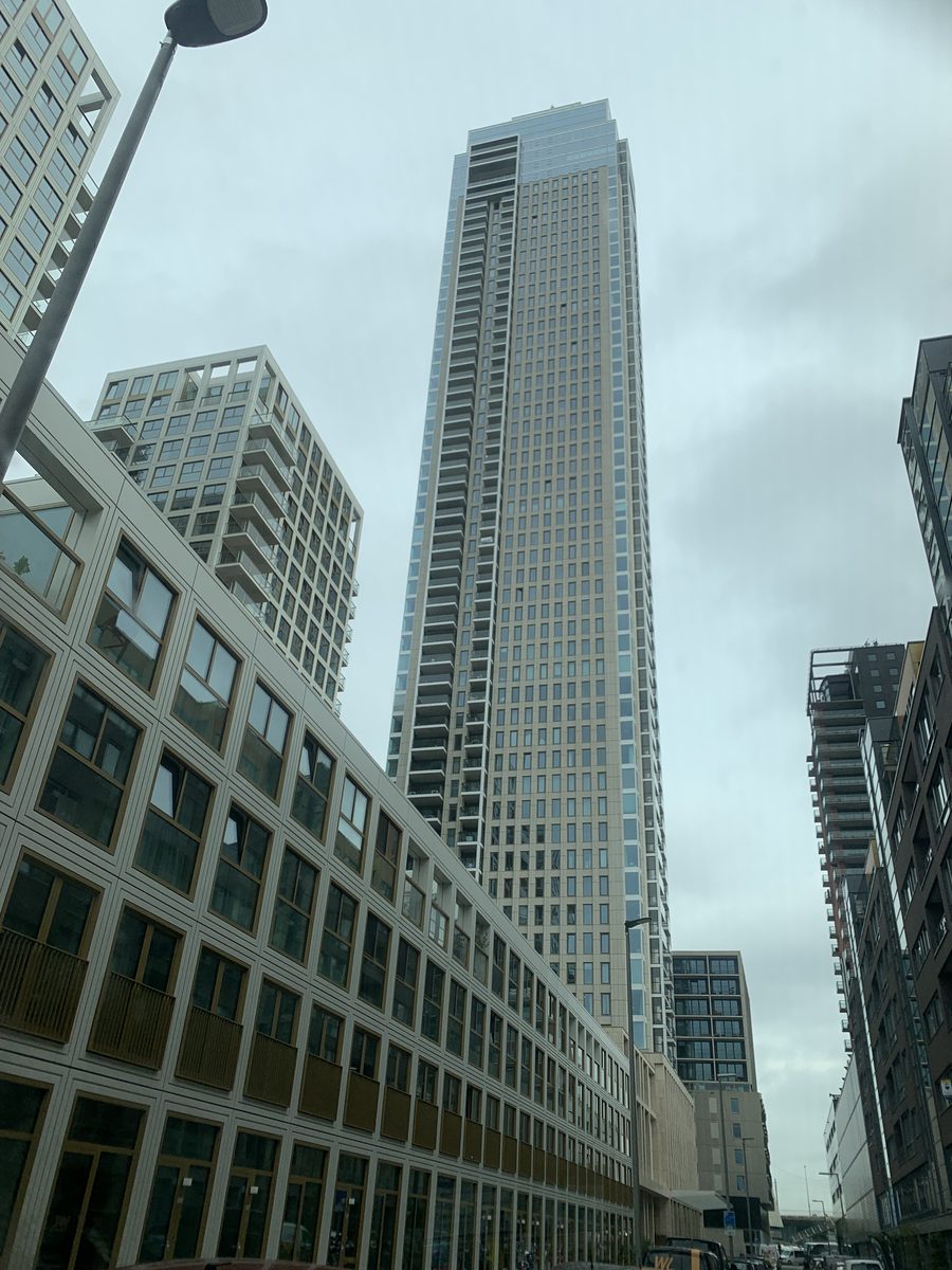 Zalmhaven Toren Rotterdam buitenaanzicht